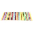 thumbnail image 4 of Pajitas de papel para beber en el hogar, 60 uds., suministros, decoraciones DIY para fiestas con puntos coloridos, 4 of 12
