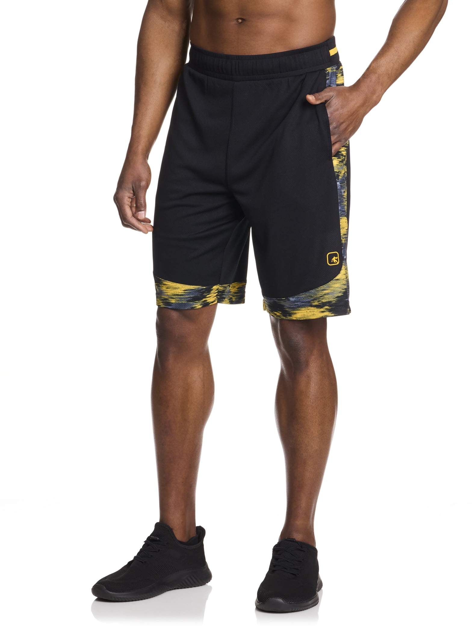 AND1 Men's and Big Men's Active Dribbling Short, 10" Inseam, up to Size 5XL