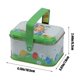 thumbnail image 3 of Decoraciones de Pascua, adornos de Pascua, regalos de Pascua, caja de almacenamiento de hierro forjado de Pascua, caja de hierro forjado portátil, caja de huevos de Pascua, galletas, dulces, caja de e, 3 of 6