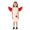 Beige-F, variant on LRen Girls Dress Heart Print Tutu Dress for Girls Toddler Girls Long Sleeve Hearts Prints Dresses Valentine's Day Tulle Princess Dress