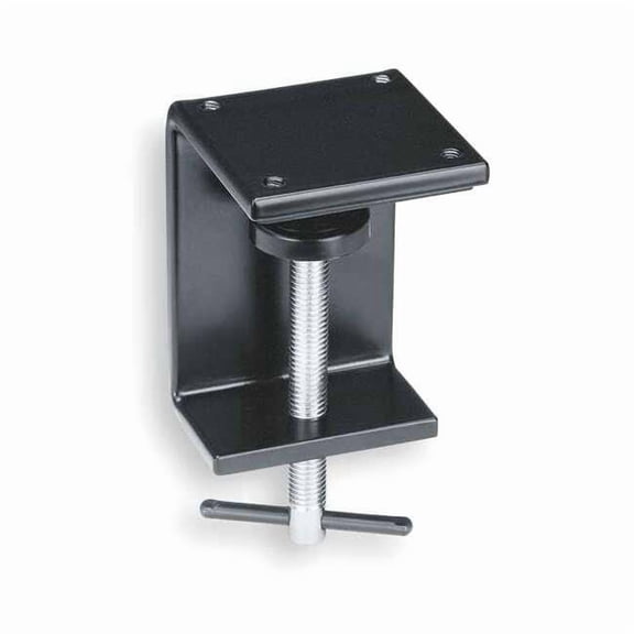 Waldmann Table Clamp,0-65mm,Black,Steel 190007019-00014904