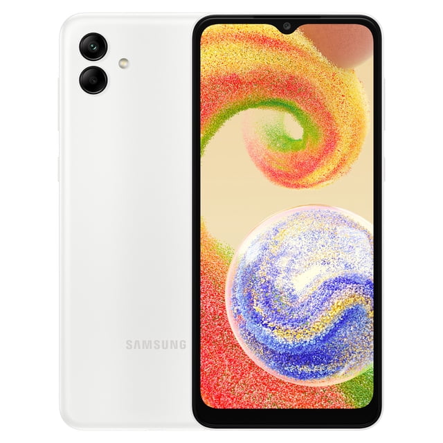 Smartphone Samsung Galaxy A04 Dual Sim 32GB White 3GB Ram