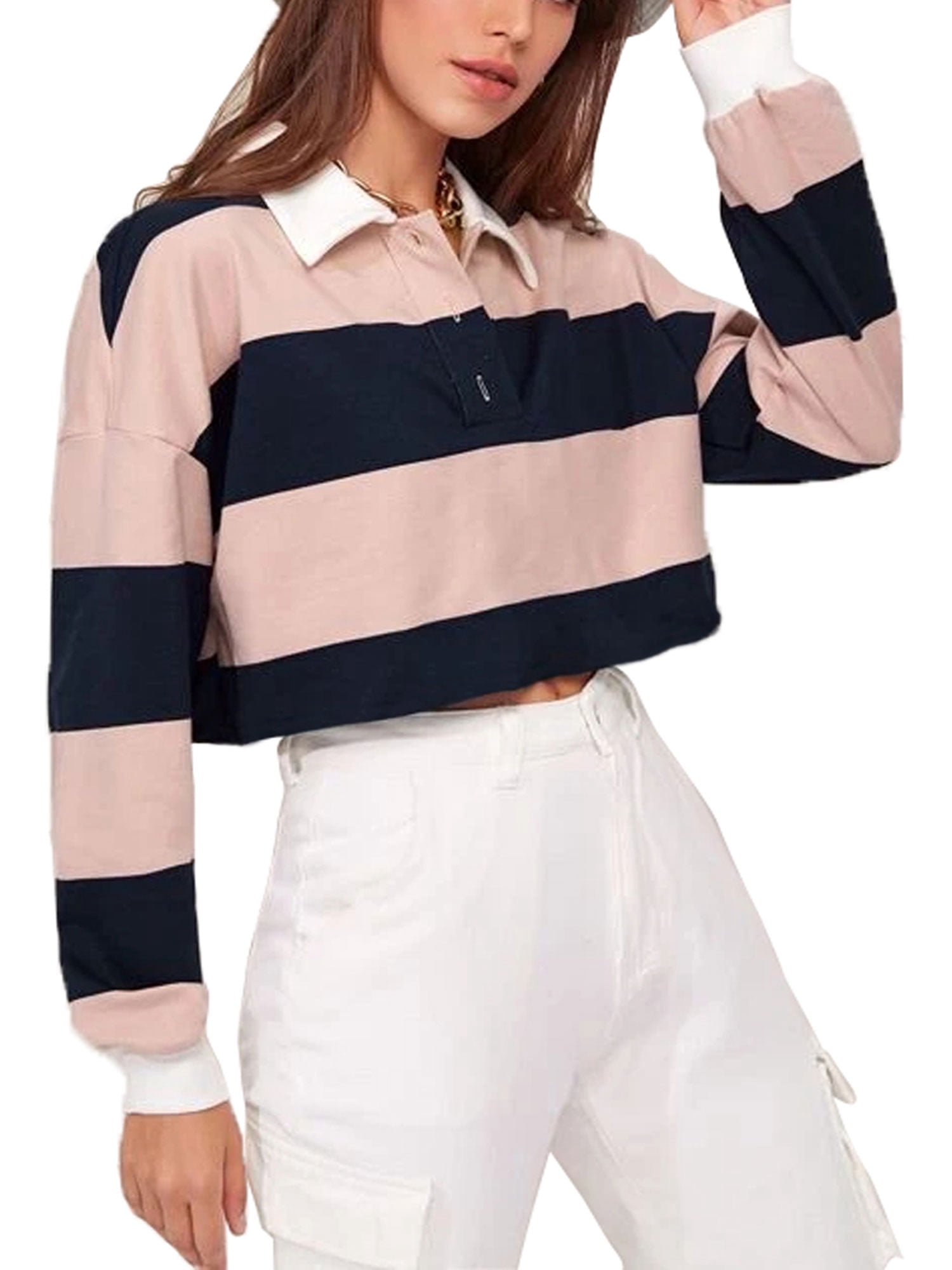 half button sweater womens