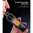 thumbnail image 2 of Rechargeable Breathalyzer Alcohol Tester, Contact-Free Blow Detection, BAC Test , Portable Breath Analyzer, 2 of 7