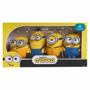 Illumination Minions The Rise Of Gru 21 Collector Series Plush Figures 4 Pack Set Toy Kids Bj8 Walmart Com