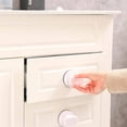 thumbnail image 4 of Strong Suction Cup Drawer Glass Mirror Wall Tile Handles Toilet Bathroom Door, 4 of 4
