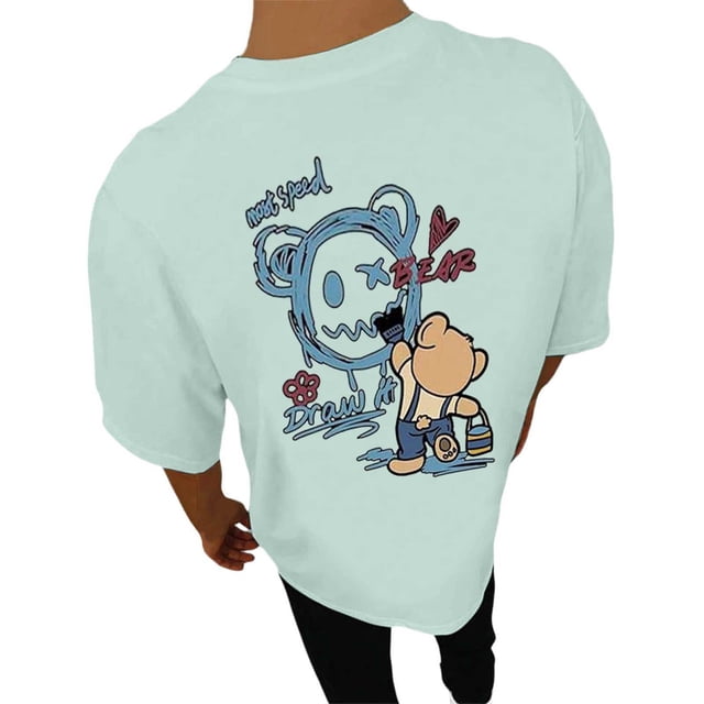 Playeras De Compresión Para Hombre, Camiseta De Verano De Gran Tamaño Y Moderna Para Jóvenes Con Cuello Redondo Y Camiseta De Tirantes