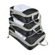 thumbnail image 2 of 6 Bolsas Organizadoras de Embalaje de Equipaje Sunnimix Gris Negro, 2 of 8
