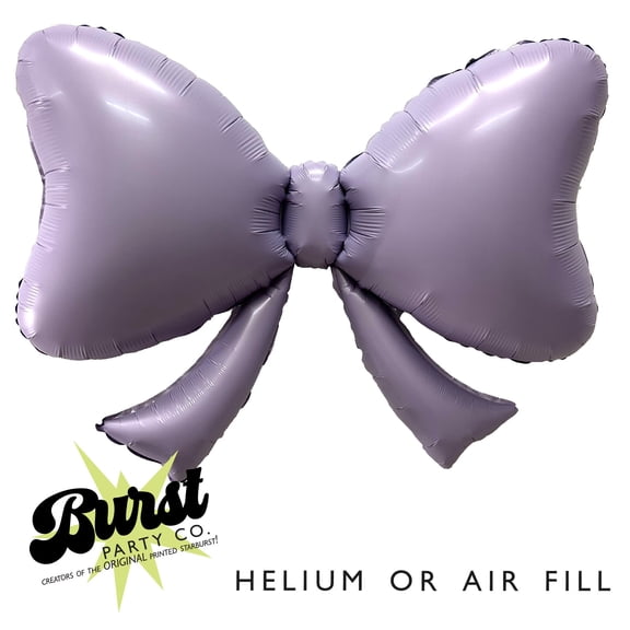 Lilac Bow Balloon 40"