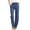 Blue, variant on Womens Casual Linen Pants /Plus Size Linen Pants,Womens Linen Pants Petite Length//Linen Drawstring Pants WomensLoose Pants for Women Summer S-XXXL