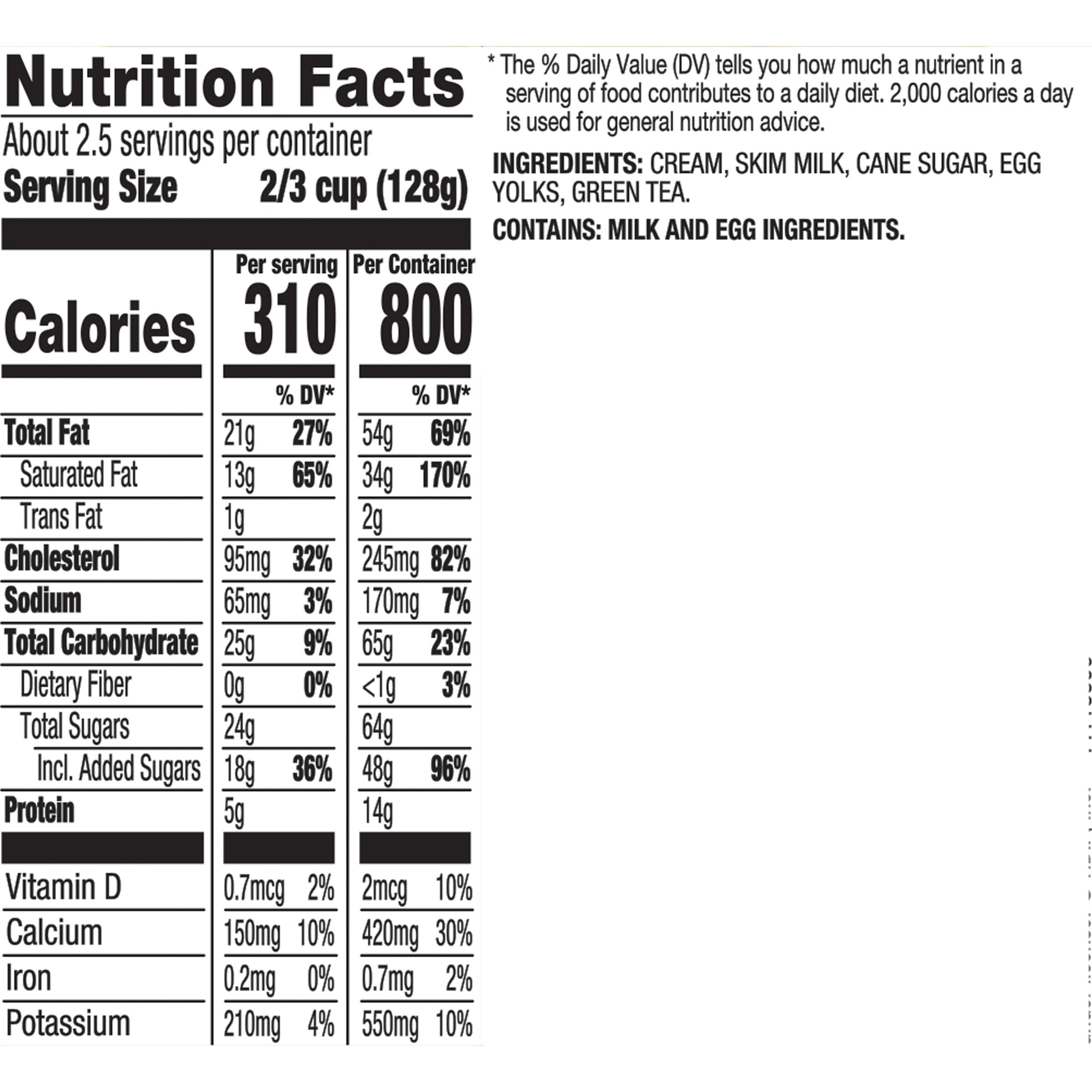 Buy HaagenDazs Matcha Green Tea Ice Cream, 14 oz Carton Online at