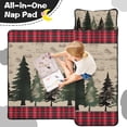 thumbnail image 4 of Red and Green Christmas Pattern Toddler Nap Mats for Kids Preschool,50"x20" Sleeping Mat Bag or Kids,Toddler Sleeping Bag,Toddler Nap Mat or Daycare, 4 of 6