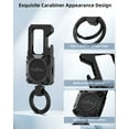thumbnail image 5 of ExtreLife Smart Keychain, Works with Apple Find My, Heavy Duty Keychain Bottle Opener, Carabiner Car Key Chains with GPS Tracker, Key Finder, Bluetooth Tracker for Luggage, Black, 5 of 10