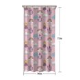 thumbnail image 5 of Pink Princess Castle Pattern Shower Curtain 36"x72" ,Bathroom Decorative Shower Curtains Set with 12 Hooks,Modern Waterproof Washable Shower Curtain, 5 of 6