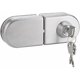 thumbnail image 1 of Cerradura de puerta Seguridad de puerta de vidrio antirrobo Pestillo de acero inoxidable de 1012 mm con llaves Abrir/cerrar Uso en el baño de la oficina del hotel en casa, 1 of 5