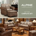 thumbnail image 5 of Furniture Classics Alpine Lodge Arm Chair with Matching Ottoman, 5 of 5