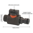 thumbnail image 3 of Gkeoshab Car Wash Quick Connection Water Separator Set 4 Points/6 Points Straight + Y Shaped Tee Inner Wire And Outer Wire Pacifier Quick Connection Multi Functional Water Pipe Sw, 3 of 4