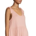 thumbnail image 5 of Time And Tru Women's Maternity Tiered Tank Dress, 5 of 6