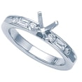 thumbnail image 2 of Karina B� Baguette Diamonds Engagement Ring, 2 of 9