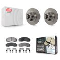 thumbnail image 1 of Transit Auto Front Disc Brake Rotors Hub Assembly and Ceramic Pads Kit for Car Ford Ranger Mazda B3000 B2300 B4000 K8T-100729, 1 of 11
