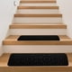 thumbnail image 4 of Fiudx Tapete para Escaleras, Poliéster Antideslizante, Diseño Geométrico En Relieve, Fácil de Limpiar, Resistente Al Desgaste, Protege Escaleras de Madera, Seguridad En El Hogar, Tamaño 76 X 20,3 Cm, 4 of 6