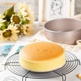 thumbnail image 4 of CHEFMADE Round Cake Pan, 8-Inch Non-Stick with Removable Loose Bottom, Chiffon Bakeware for Oven & Instant Pot Baking, Dishwasher Safe (Champagne Gold), 4 of 6