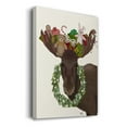 thumbnail image 3 of Christmas Moose and Christmas Gifts- Gallery Wrapped Canvas, 3 of 9