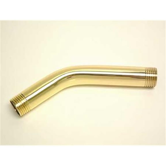 6 in. Shower Arm   Polished Brass