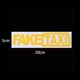 thumbnail image 5 of Reflectante 1 Set 2 PCS/Set Fake Taxi Sticker COMATIVO CARCELA REFLECTO AUTO ADHESIVO ADHESIVO Pegatizaciones de vinilo para el Estilo del Automóvil, 5 of 6