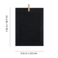 thumbnail image 2 of UPOUART 20Pcs Paper Picture Frames Black Simple Style Gift for Friends Home Decoration, 2 of 6