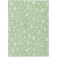 thumbnail image 2 of Addison Rugs Chantille Indoor/Outdoor Transitional Holiday Mint Machine Washable Rectangle Rug, 8' x 10', 2 of 7