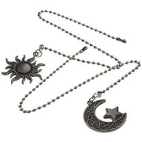 Raindrops Ceiling Fans with Lights Chandelier Chain Pull Cord