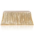 thumbnail image 1 of Mantel Poise3ehome con lentejuelas doradas, 127 x 183 cm, rectangular, 1 of 5
