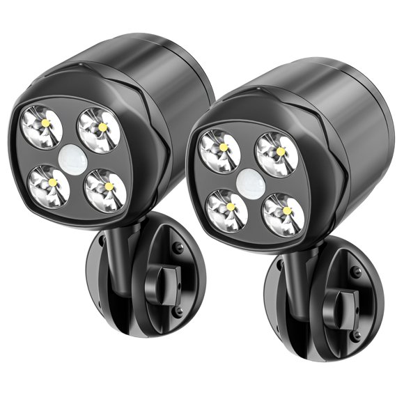 Luz exterior con sensor de movimiento Hotomely 1000 lm a batería