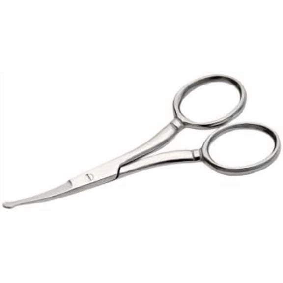 SZCO Supplies 3.5” Safety Scissors – Stainless Steel with Curved Blades and Rounded Tip