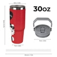 thumbnail image 2 of Hello Kitty 30 Oz Tumbler With Handle And Straw, Stainless Steel Vacuum Travel Mug, Double Wall Vacuum Insulated Tumbler With Lid, Water Bottle for Gifts Party Office Coffee, 2 of 8