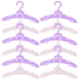thumbnail image 4 of 16pcs Plastic Hangers Doll Clothes Hangers Plastic Doll Outfits Clothes Rack, 4 of 7