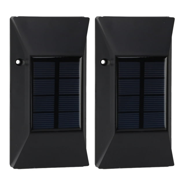 Luces De Pared Solares Para Exteriores, Luces De Pared Solares De Fácil Instalación De Alto Brillo Para Escaleras