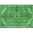 thumbnail image 1 of Ahgly Company Indoor Rectangle Persian Emerald Green Traditional Area Rugs, 6' x 9', 1 of 4