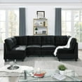 Hassch U-Shape Modular Sectional Sofa Modern Upholstered Living Room