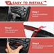 thumbnail image 4 of Carbon Fiber Gear Shift Knob Head Cover Trim for Charger 2015-2024 Durango 2018-2024 A, 4 of 5