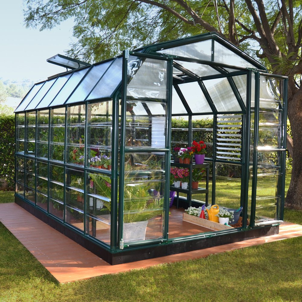 PalramCanopia Prestige Greenhouse 8' x 12' Green WalkIn