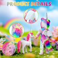 thumbnail image 4 of Set de ropa para muñecas WONDOLL Unicorn para muñecas de 18 pulgadas, 2 juegos, 4 of 7