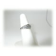 thumbnail image 5 of Irish Claddagh Wedding Ring Celtic Engagement Love Knot Solid Sterling Silver Size 5.5, 5 of 7