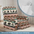 thumbnail image 3 of Kuiaobaty Cowboy Cactus Pattern Recliner Sofa Slipcover Aztec Print Stain Resistant Lazy Boy Chair Protector Breathable Reclining Chair Cover with Pocket Washable Recliner Slipcover for Pets, 3 of 8