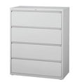 thumbnail image 4 of Hirsh Industries B690995 42 in. HL10000 Series Lateral File with 4-Drawer - Charcoal, 4 of 4