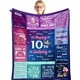 thumbnail image 1 of LHSHID 10 Year Old Girl Gifts Throw Blankets Birthday Gift for 10 Year Old Girl Blanket 30"x40", 1 of 8
