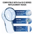 thumbnail image 2 of Fundas para cepillos de dientes DeBizz para cabezales de repuesto Oral B iO (paquete de 6), 2 of 7