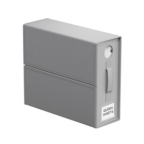XWSHYW Contenedores de Almacenamiento Caja de Almacenamiento de 4 Piezas para Guardar Ropa, Fundas de Edredón y Sábanas de Tela Plegables Opcionales.