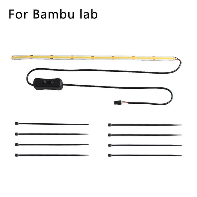 For Bambu Lab A1/A1 Mini LED Light Strip Adapter 3D Printer Accessories